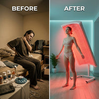LuminaCore Radiance Panel — Before & After