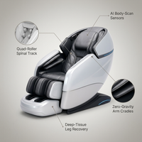 AetherRelax Quantum Massage Chair — infographic