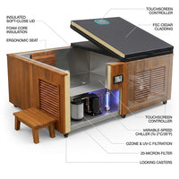 TimberChill Glacier Pro Cedar Cold Plunge — How It Works