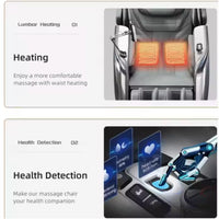 AI-Powered Massage Chair Built for Full Body Recovery, Premium Leather, Smart Body Scanning, Touchscreen Control