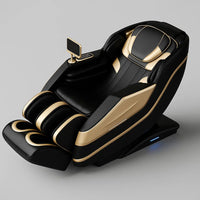 Massage Chair Designed for Full-Body Recovery, SL-Track 4D Rollers, Dual-Zone Heat, Air Compression System