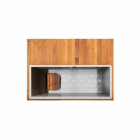 Cedar Cold Plunge Built for Recovery, 304 Stainless Steel, Soft-Close Lid, Whisper-Quiet Operation